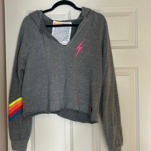 Aviator Nation cropped hoodie